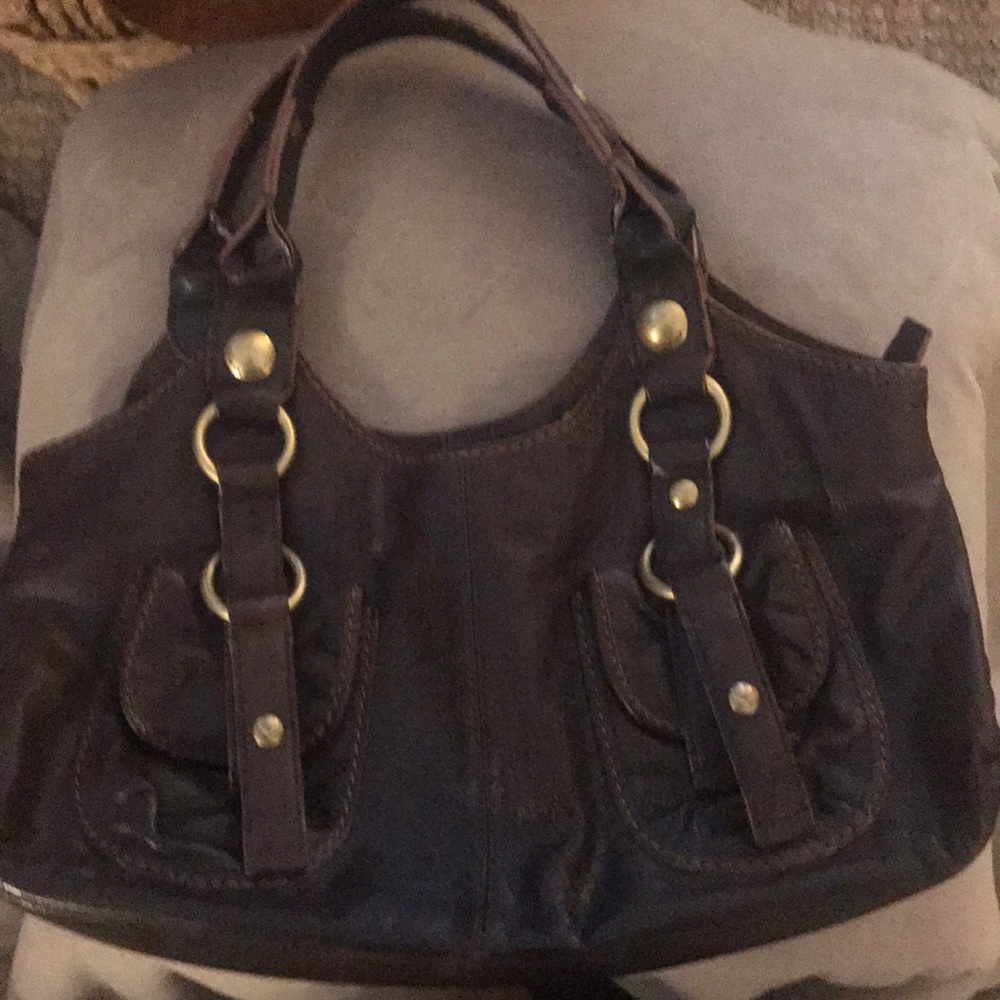 Leather Via Spiga bag